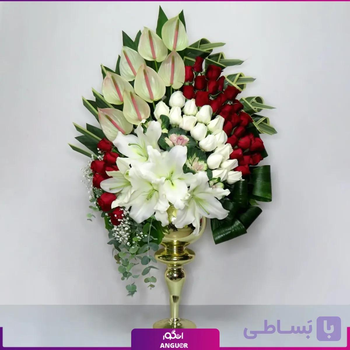 جام گلدان تبریک و خواستگاری