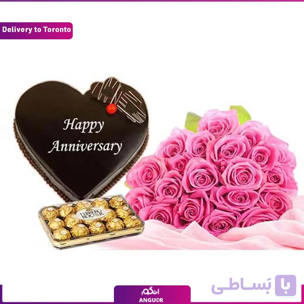 دسته گل رز همه چیز تمام (ارسال گل به تورنتو)
