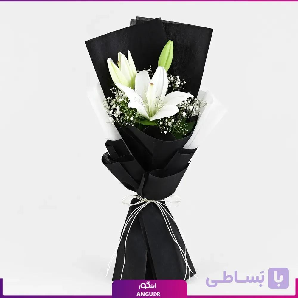 دسته گل لیلیوم همدم زیبایی