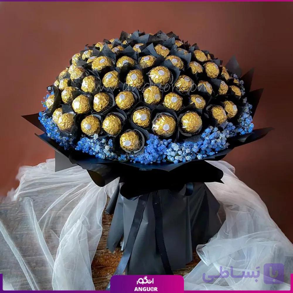 دسته گل شکلاتی جهان من