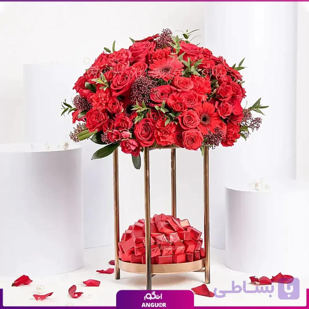 باکس گل و شکلات ژانیا — تصویر 1
