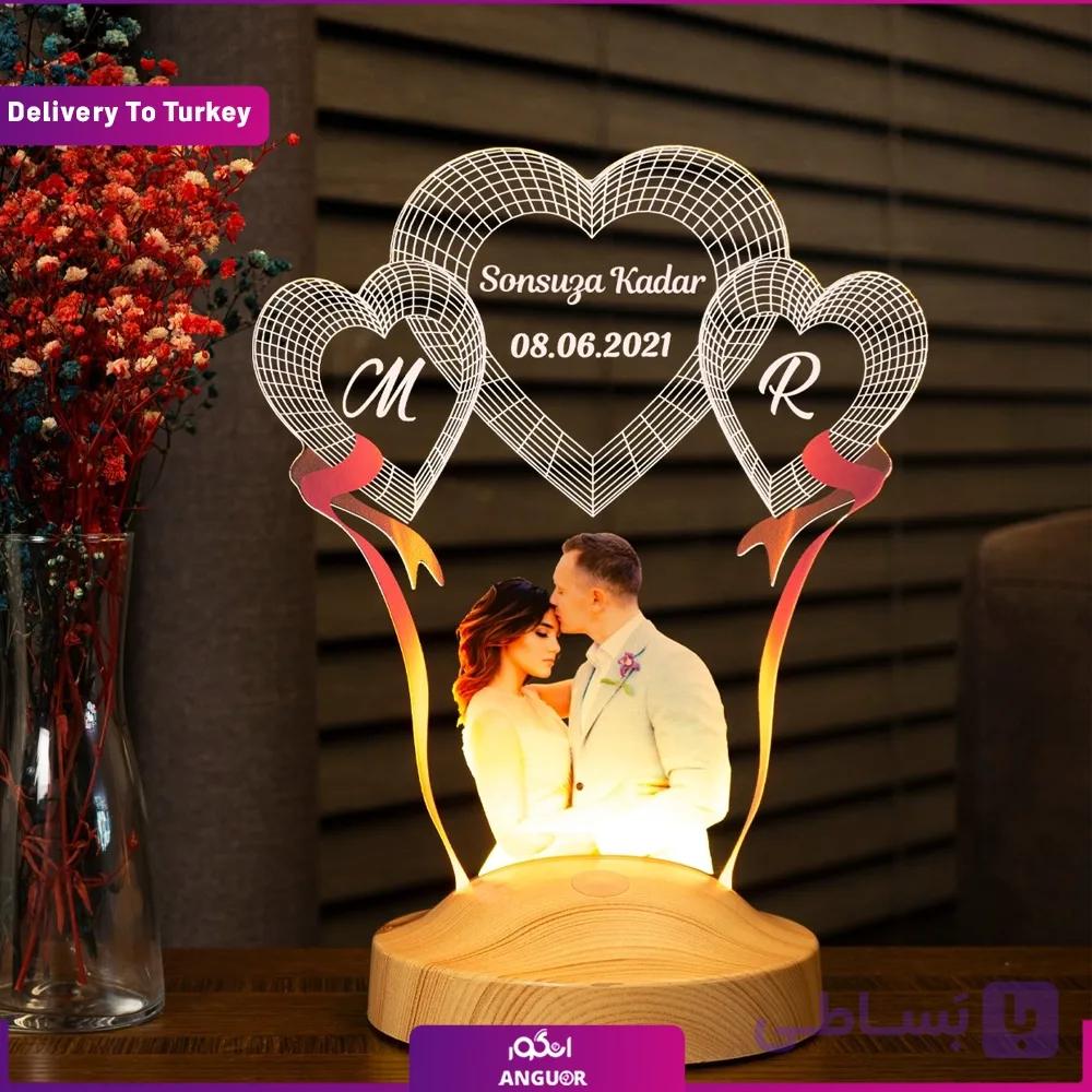 بالبینگ با چاپ عکس + LED (تحویل در ترکیه) — تصویر 1