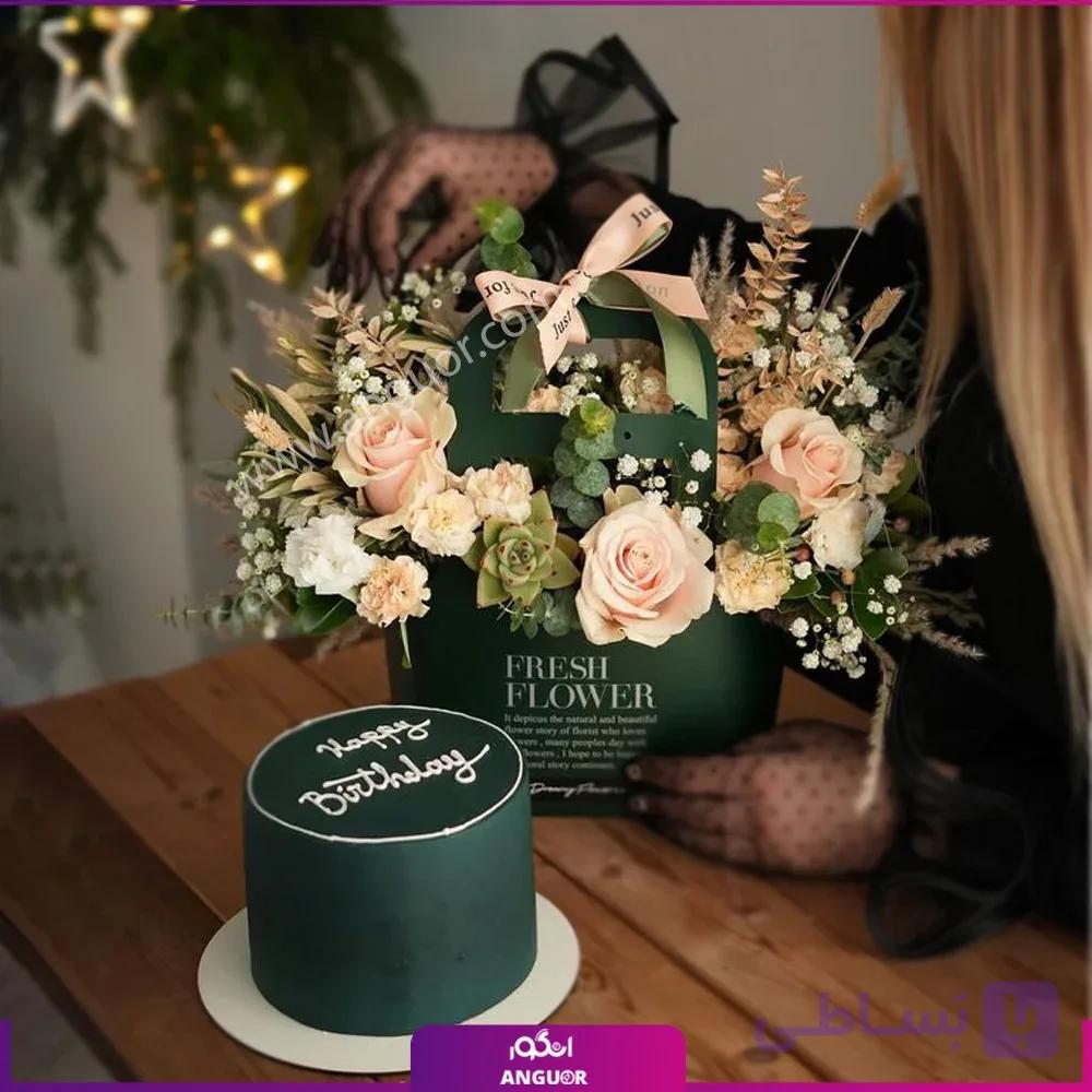باکس گل و کیک چیمن