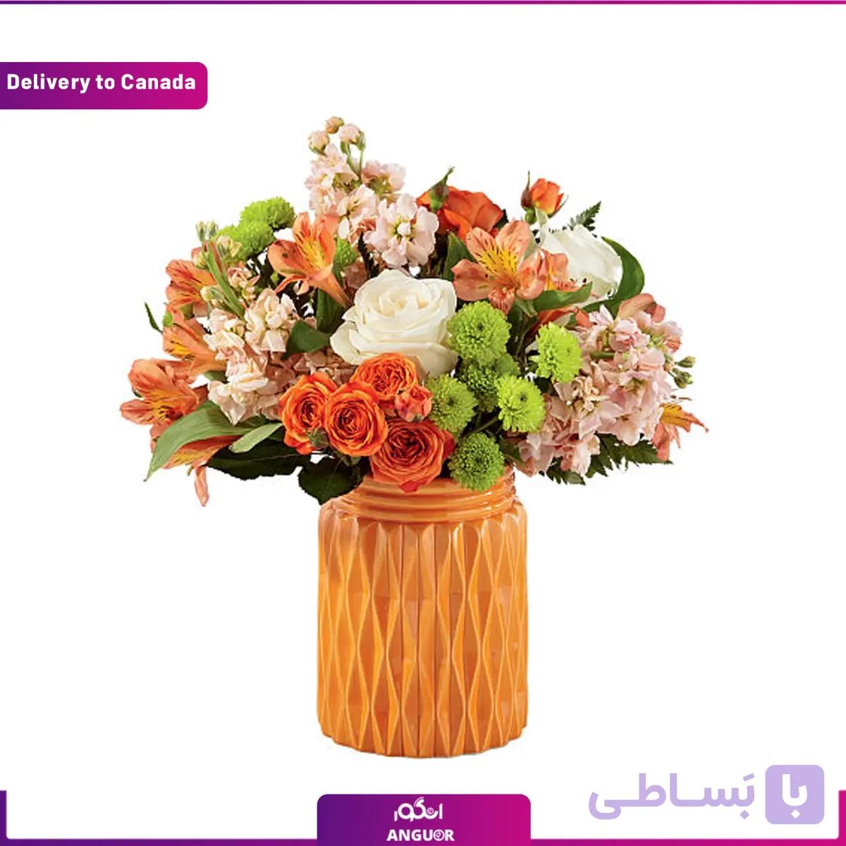 دسته گل مناسب هدیه هالووین (ارسال گل به کانادا)