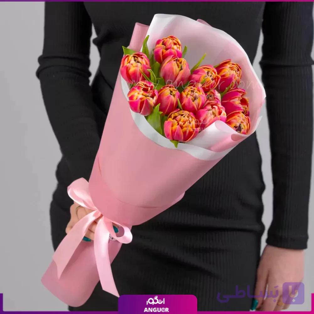 دسته گل لاله ماه پیشونی