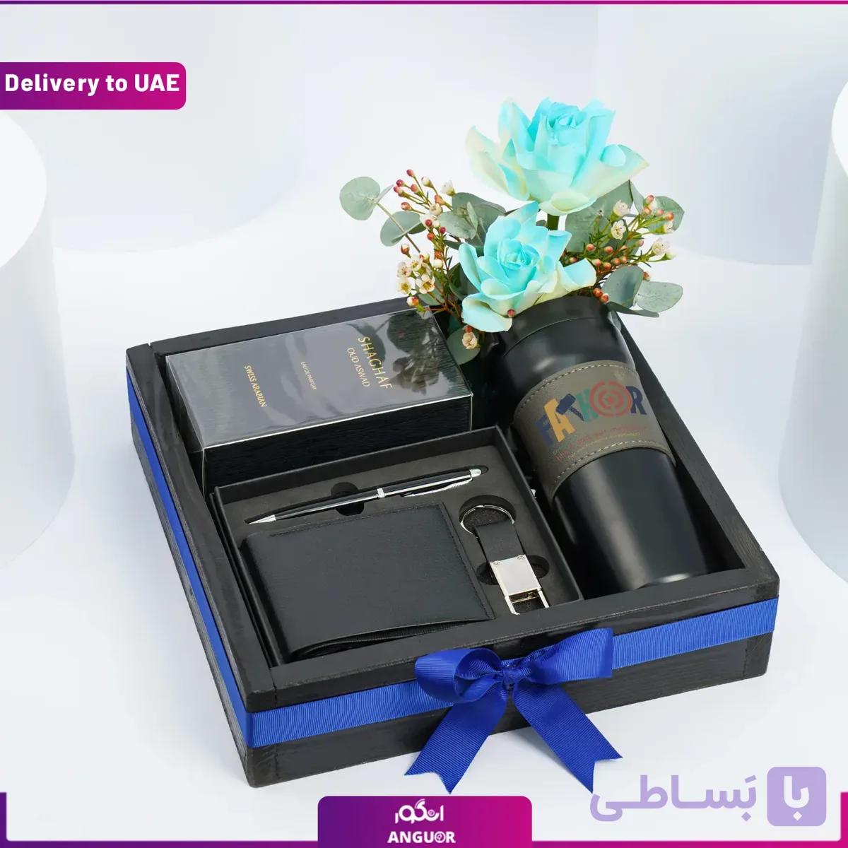 باکس گل و هدیه کاربردی مردانه ( دبی و امارات) — تصویر 1