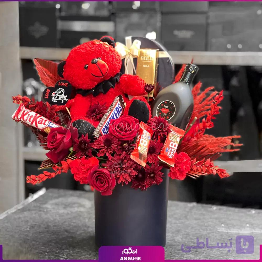 باکس گل ولنتاین بی‌همتا