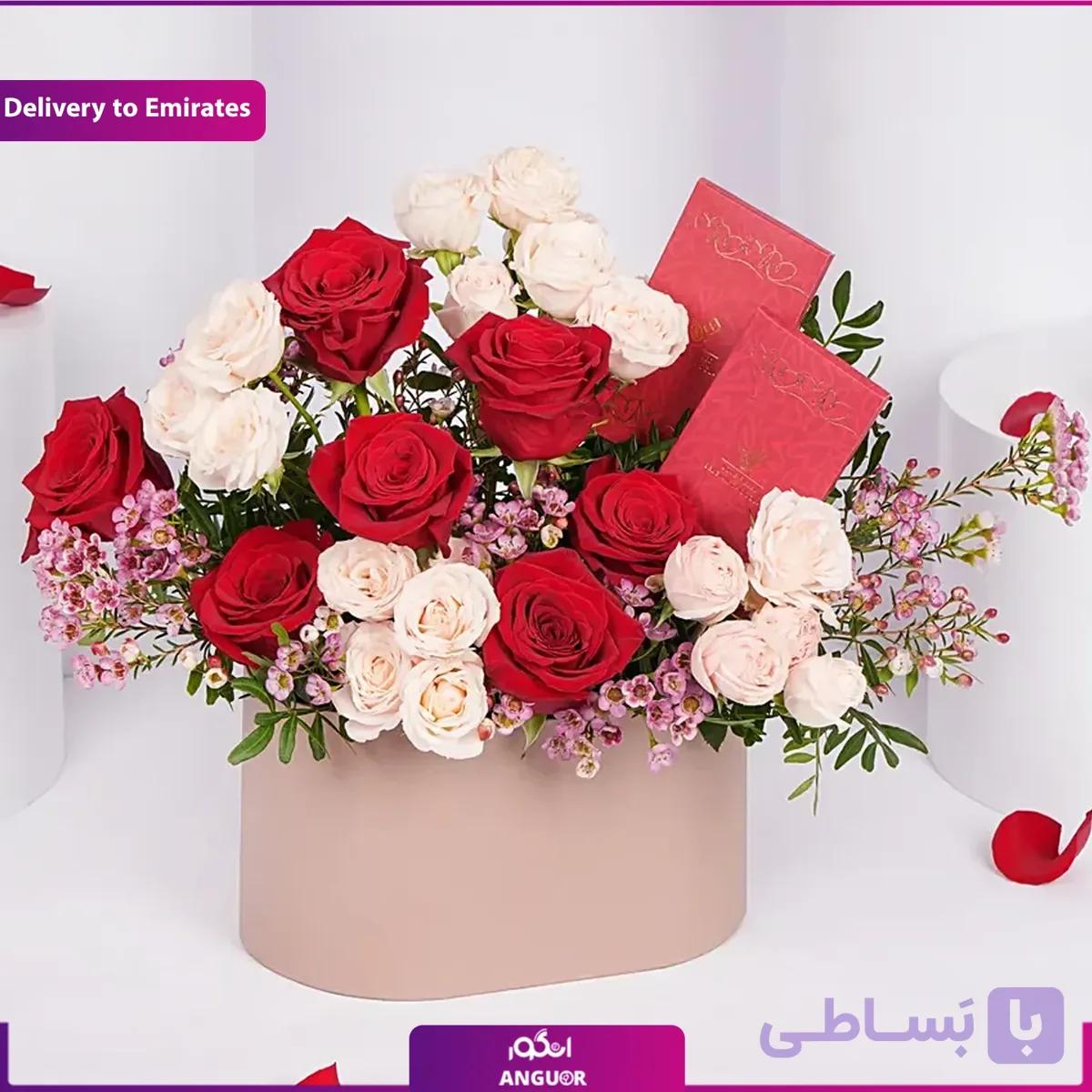باکس گل لاولی (تحویل در امارات) — تصویر 1