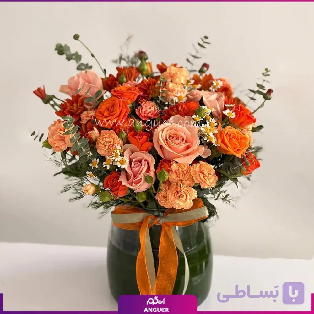 دسته گل پاییزی رقص برگ ها — تصویر 1