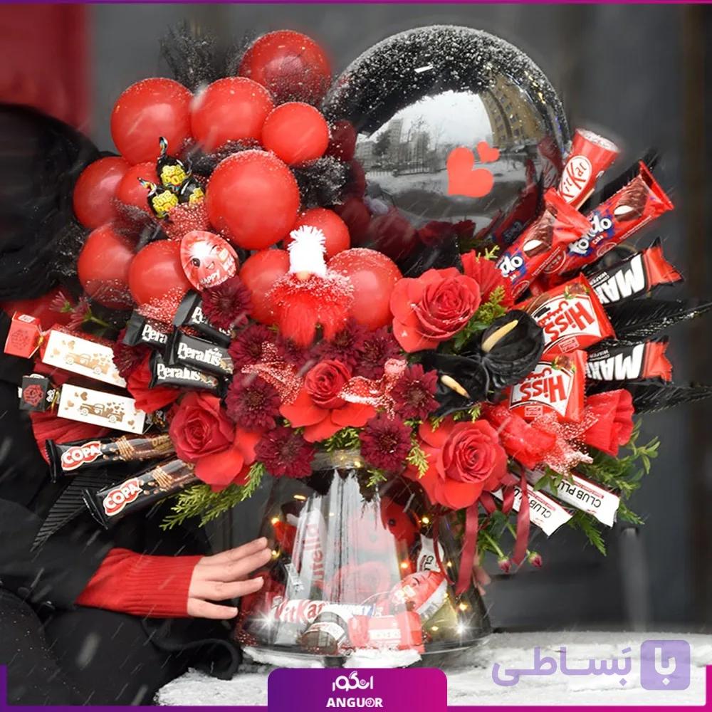 جار گل ولنتاین شب عاشقانه — تصویر 1