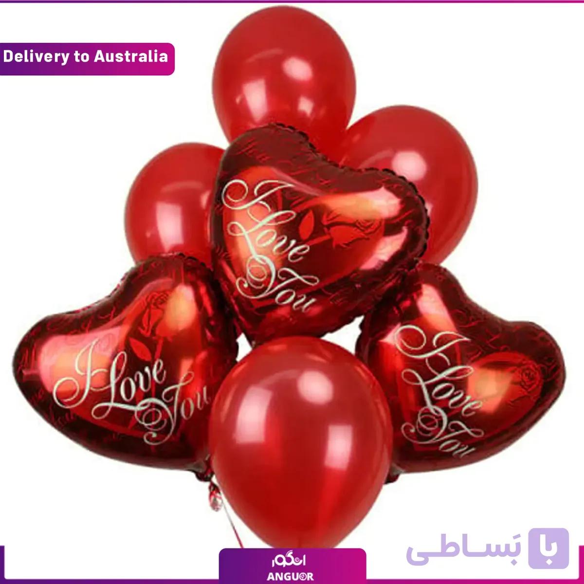 هدیه بادکنک قرمز (ارسال هدیه به استرالیا)