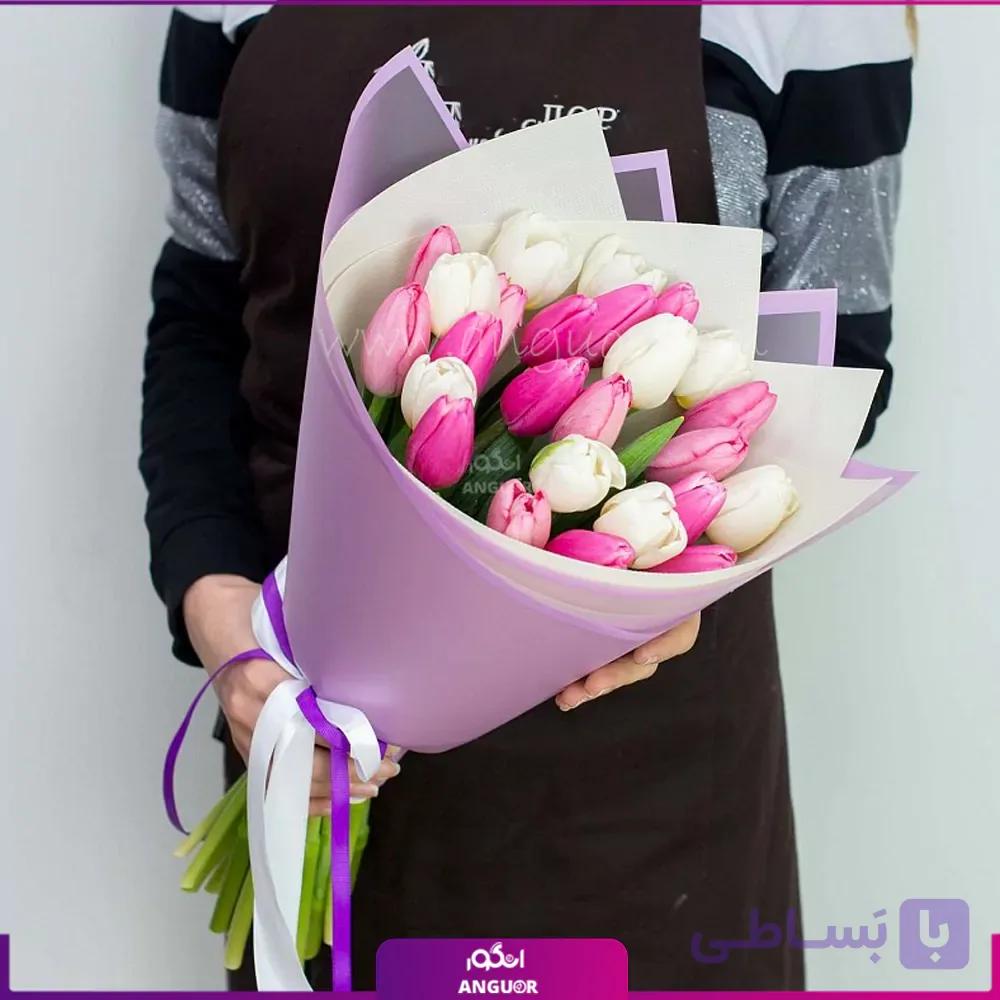 دسته گل لاله بهار زندگی