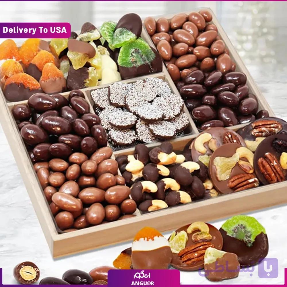 سینی آجیل برای کریسمس (تحویل در امریکا)