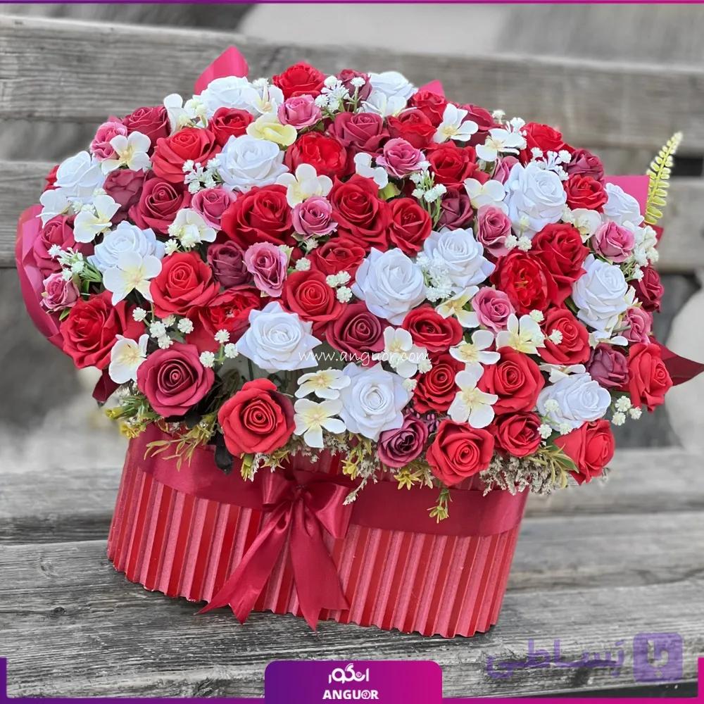 باکس گل مصنوعی گلپونه