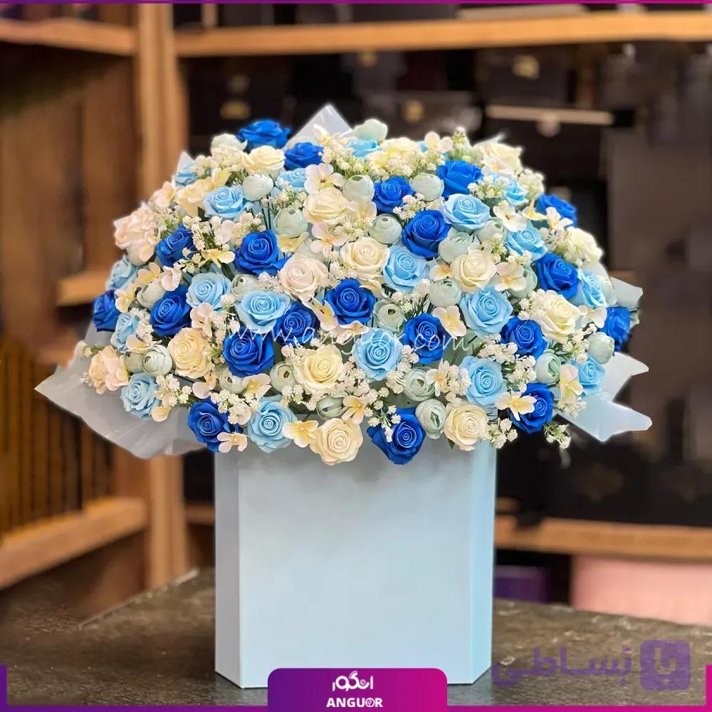 باکس گل مصنوعی کوچک