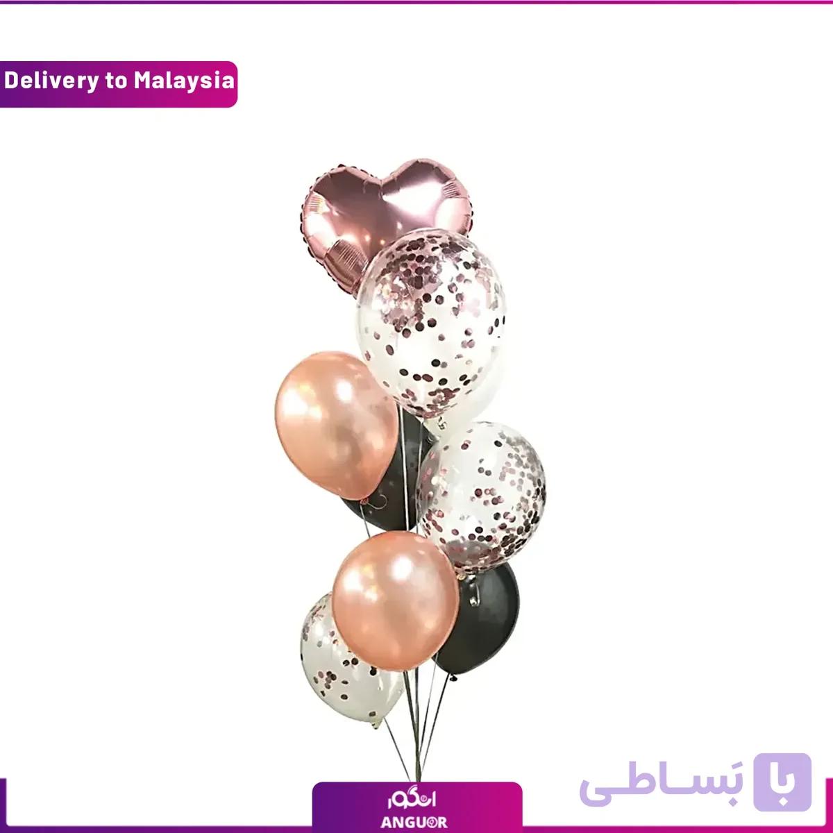 هدیه بادکنک (ارسال گل به مالزی)
