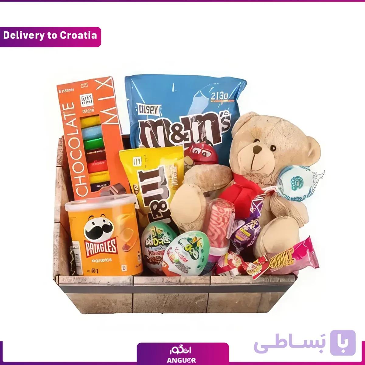 سبد هدیه (ارسال گل به کرواسی)