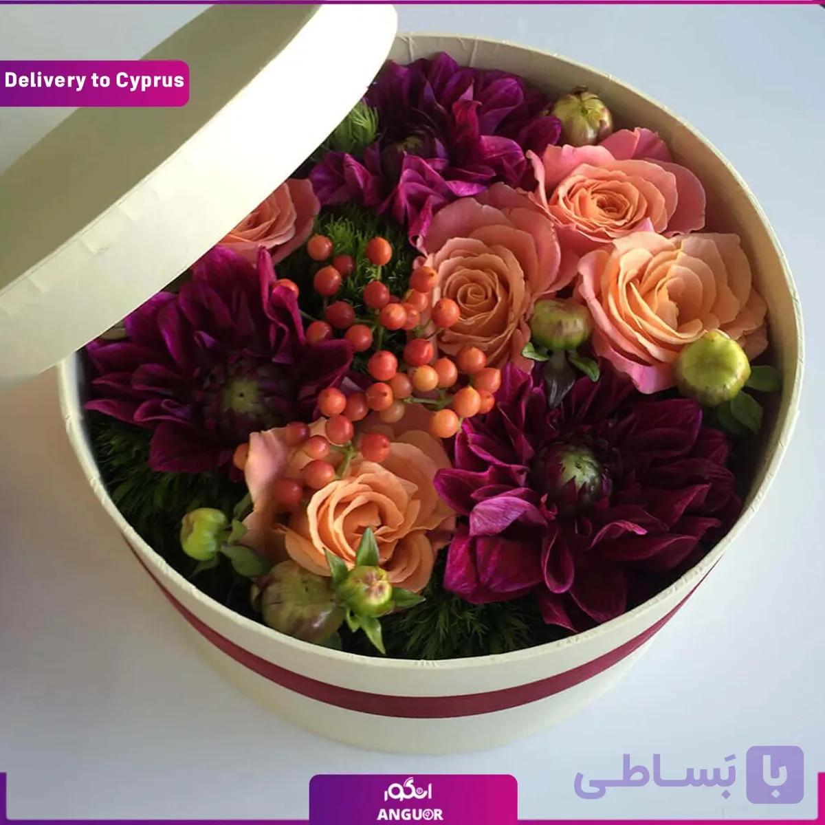 باکس گل راز (ارسال گل به قبرس)