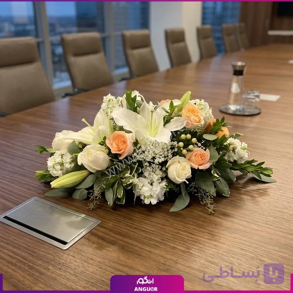 گل رومیزی طبیعی کوچک