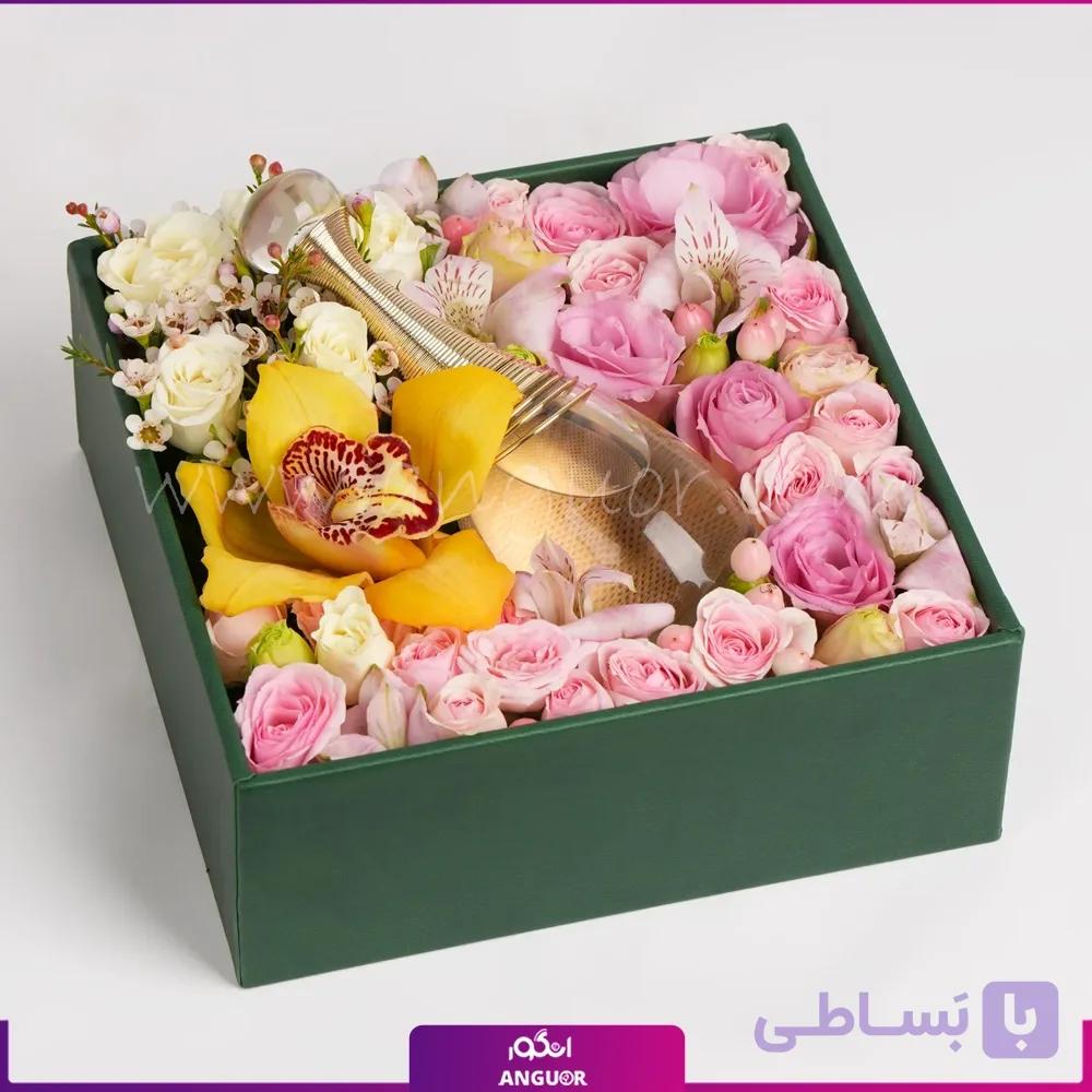 باکس گل با عطر ادکلن جادور (ژادور) — تصویر 1