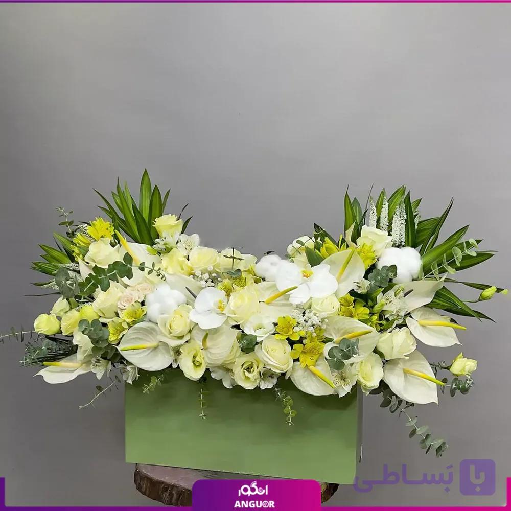 باکس گل آرسو با رنگ خاص و دلبر — تصویر 1