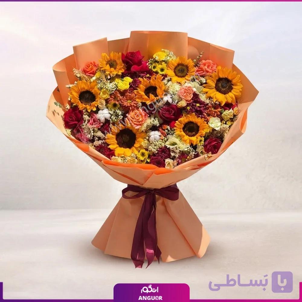 دسته گل ترکیبی زیبا