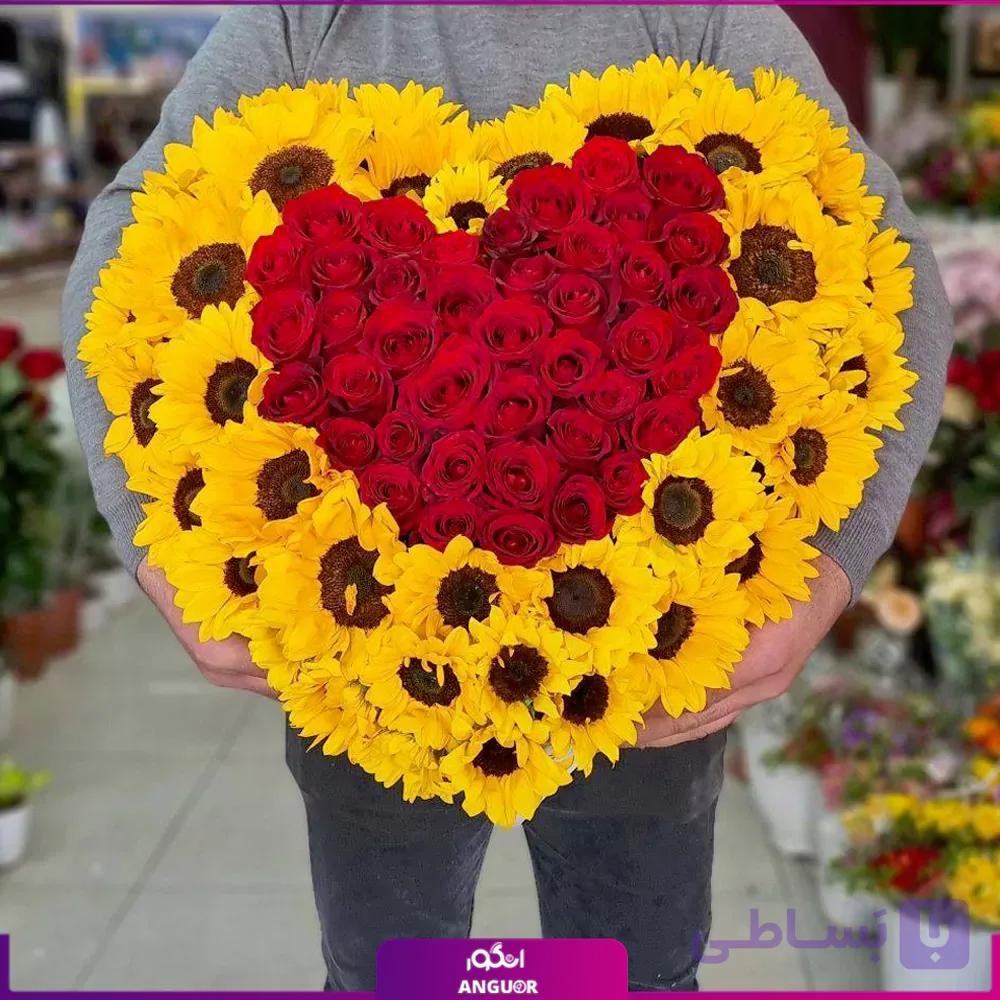 باکس گل قلب منی