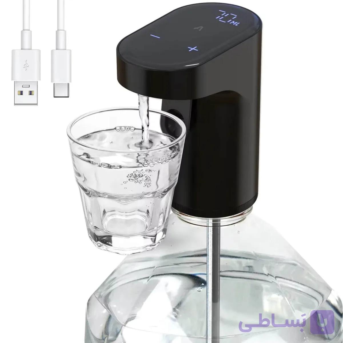 دستگاه سرو نوشیدنی هوشمند شارژی با نمایشگر لمسی و تنظیم حجم خروجی — تصویر 1
