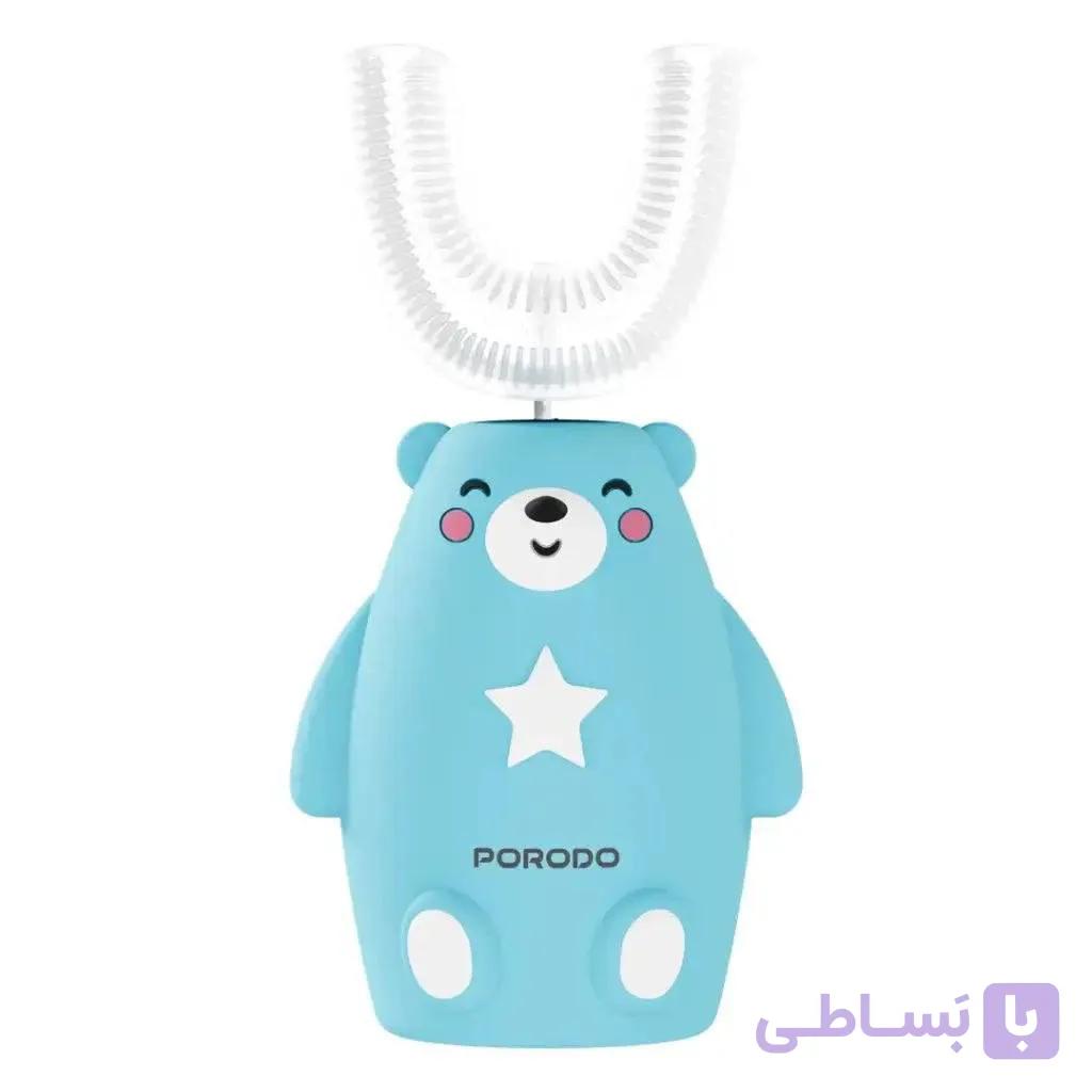مسواک برقی کودکانه پوردو Porodo Totlo مدل PDLFSTZ2U | دارای برس U شکل و ضدآب IPX7 — تصویر 1