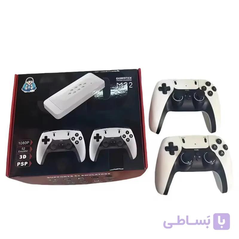کنسول بازی گیم استیک M22 | به همراه ۲ دسته بی‌سیم و بیش از ۱۵۰۰۰ بازی — تصویر 1