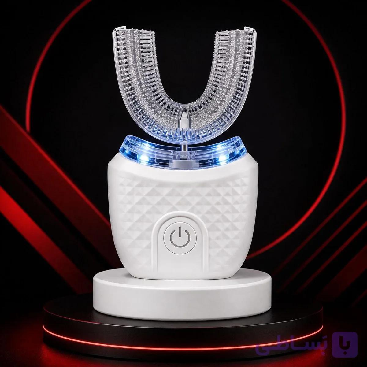 مسواک برقی اتوماتیک U شکل مدل MY-116 | ماساژور لثه و سفیدکننده دندان — تصویر 1