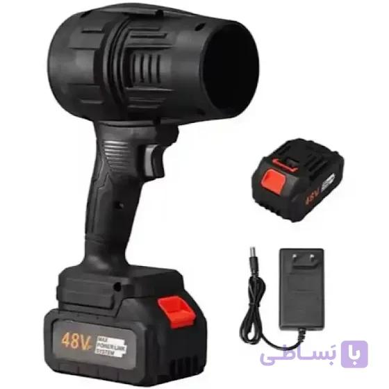 جت فن 48 ولت شارژی پرقدرت با باتری یدک و کیف حمل — تصویر 1