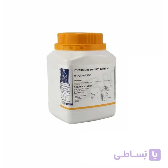 پتاسیم سدیم تارتارات (نمک راشل) (کد M) Potassium sodium tartrate (Extra Pure)