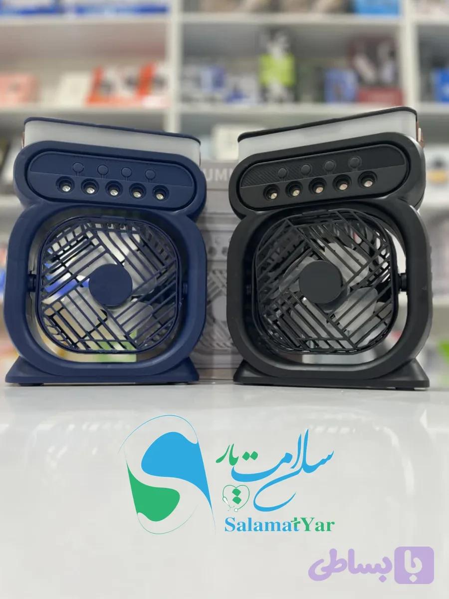 پنکه رومیزی رطوبت‌ساز مدل FAN HUMIDIFIER- اورجینال؛ خنکای مطبوع و هوای بهاری — تصویر 1