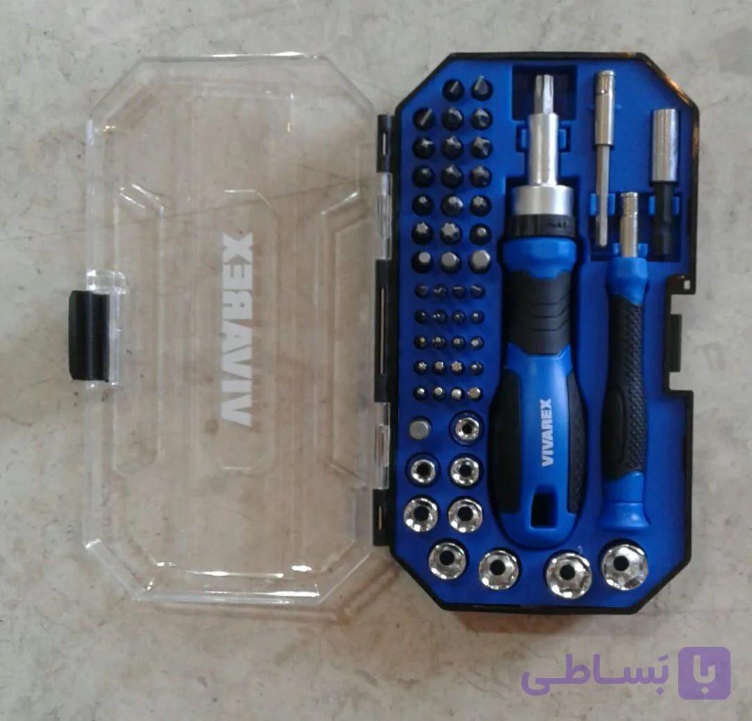 کیت 55 پارچه بکس و پیچ گوشتی ویوارکس