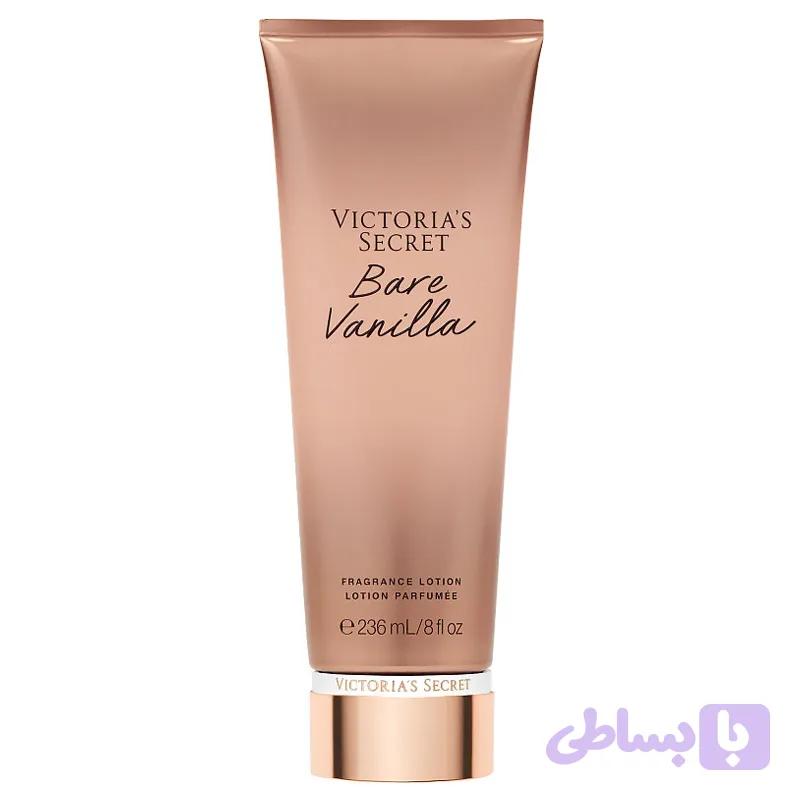 لوسیون بدن ویکتوریا سکرت مدل Victoria’s Secret Bare Vanilla la creme مرطوب‌کننده، حجم 236 میلی‌لیتر