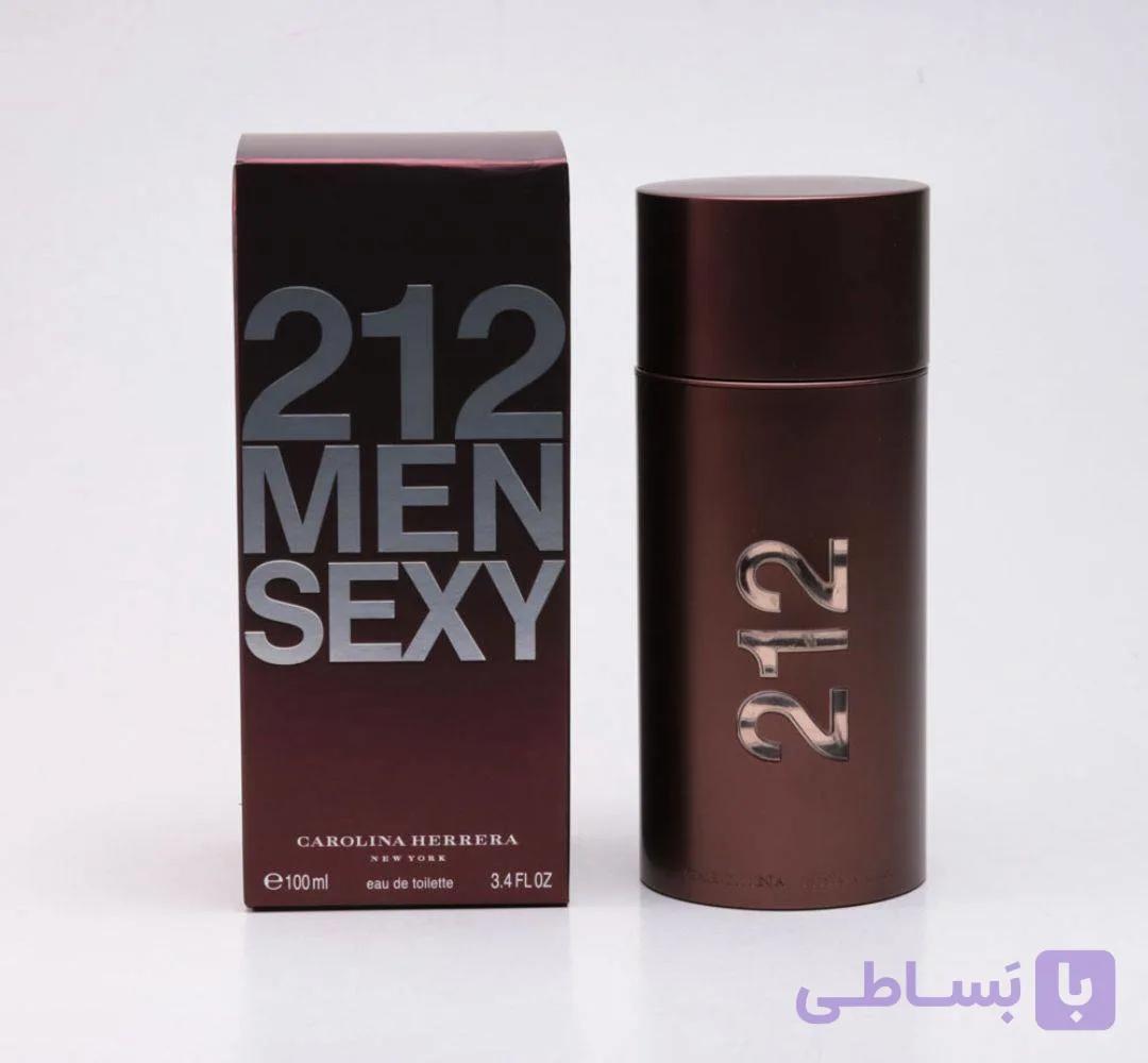 ادکلن مردانه ۲۱۲ قهوه ای 100 میلی لیتر هاردباکس 212  Men