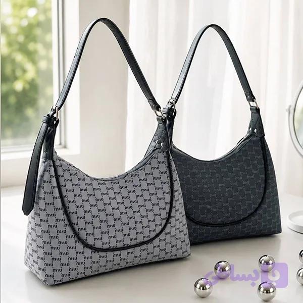 کیف دوشی زنانه طرح miu کد 5731