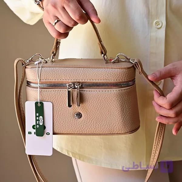 کیف دستی/دوشی زنانه مدل ادکلنی کد 5087 — تصویر 1