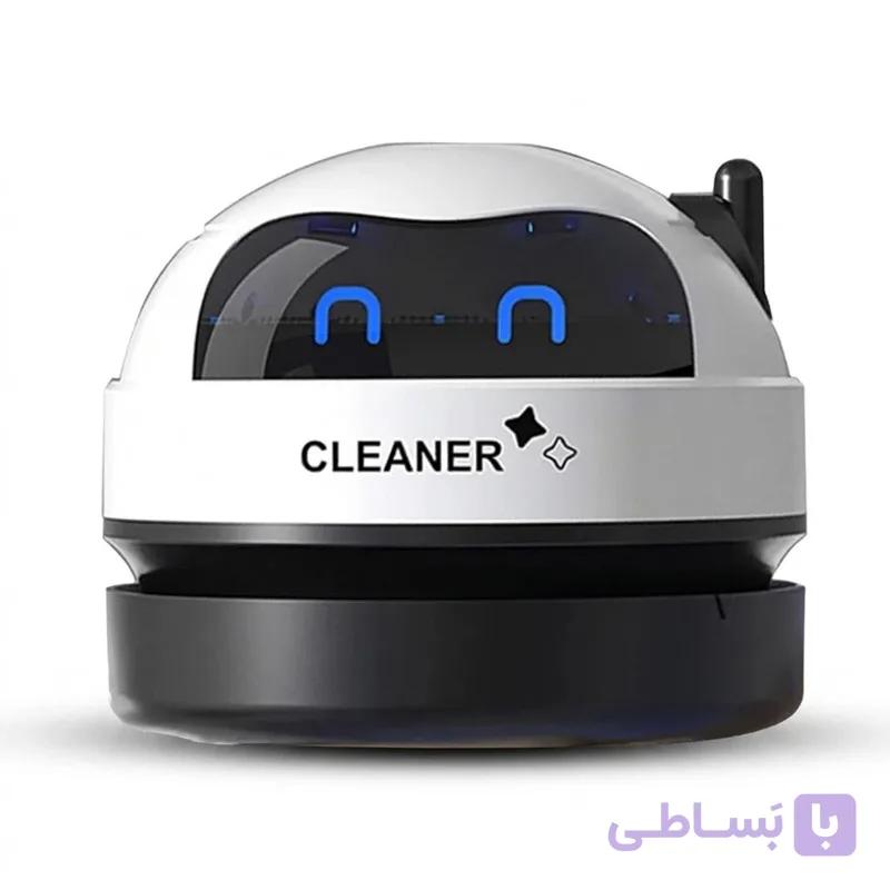 جارو شارژی دستی مدل رومیزی طرح ربات — تصویر 1