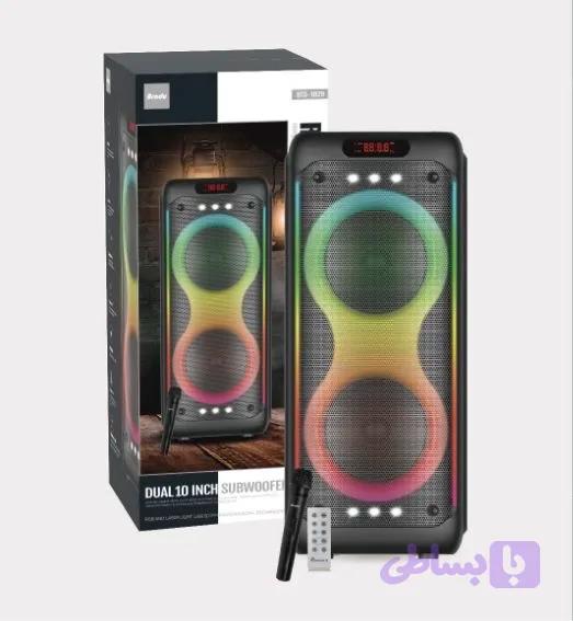 اسپیکر بلوتوثی شارژی Party BOX مدل BTS 1829