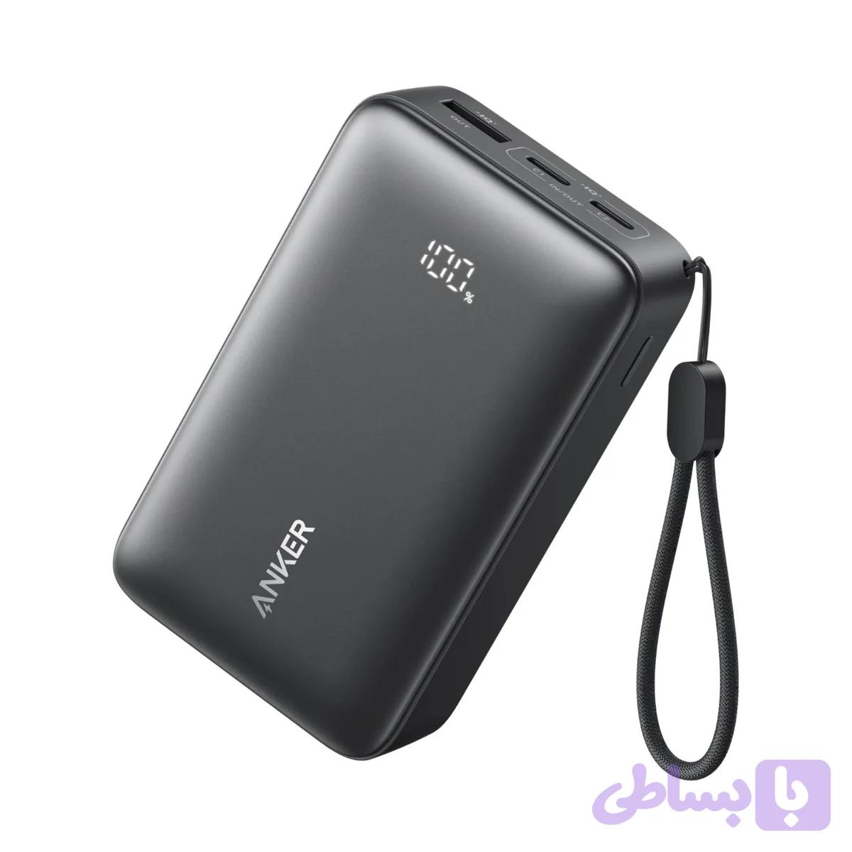 پاوربانک 30 وات انکر مدل Zolo A110J ظرفیت 10000 میلی‌آمپرساعت — تصویر 1