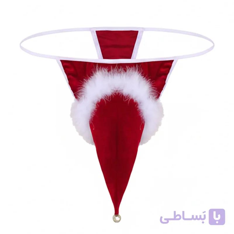شورت فانتزی مردانه کریسمس (زنگوله‌ای)