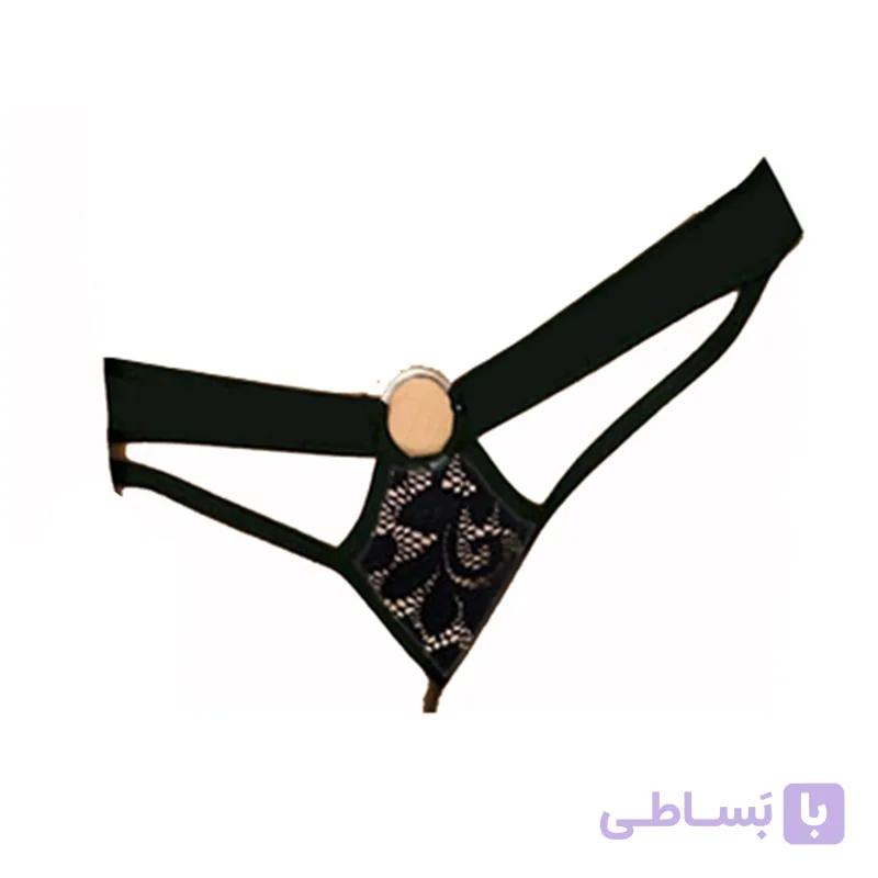 شورت دانتل حلقه دار زنانه