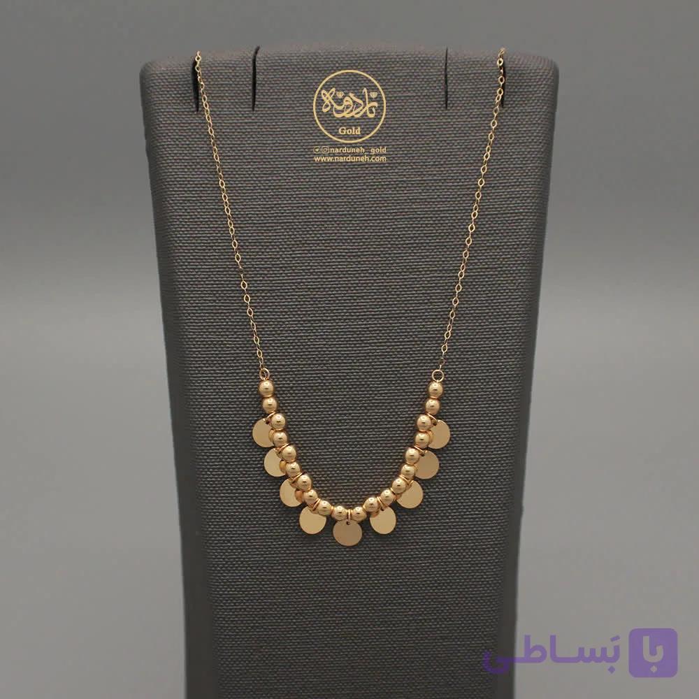 گردنبند سکه آویز بالچین