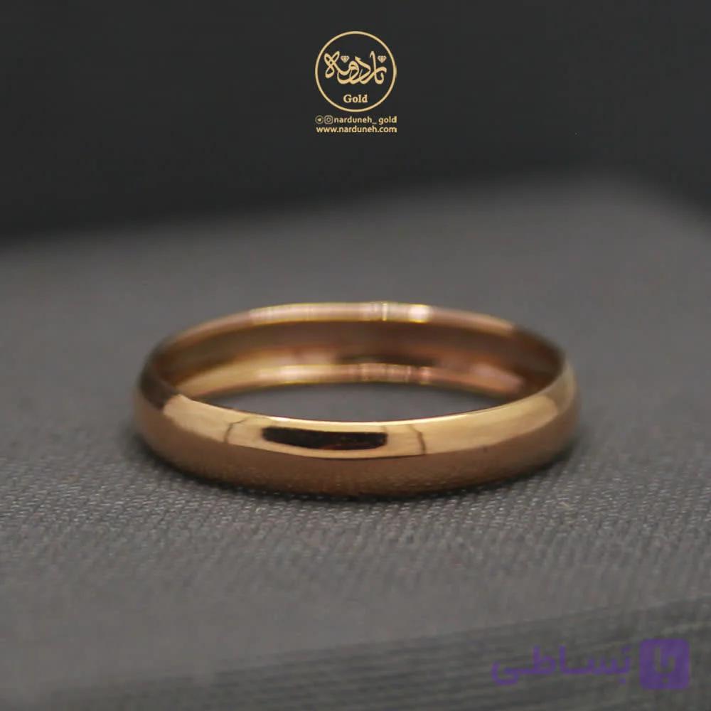 حلقه(رینگ) ساده طلا