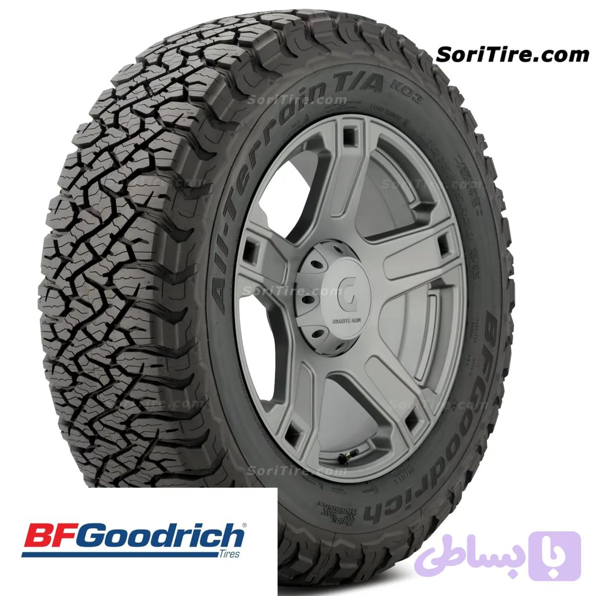 لاستیک بی اف گودریچ 265/65R17 گل KO3