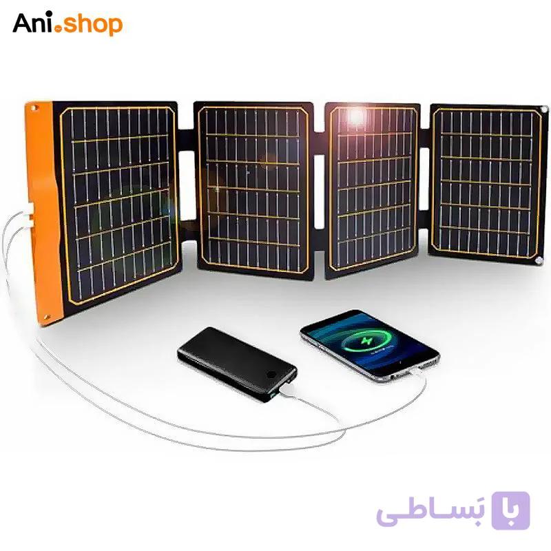 پنل خورشیدی 60 W اورجینال usb و 14ولت — تصویر 1