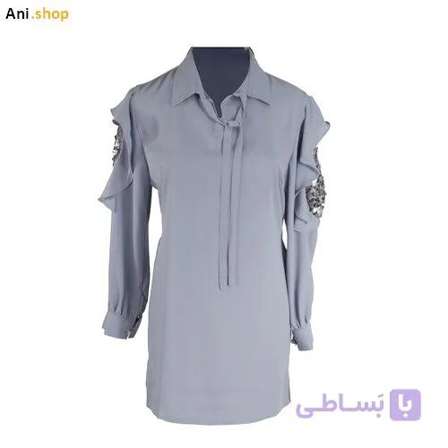 شومیز حریر زنانه کدFVA77 — تصویر 1
