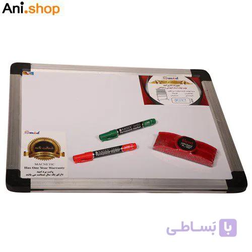 پک تخته وایت برد همراه با ماژیک کد 160 — تصویر 1
